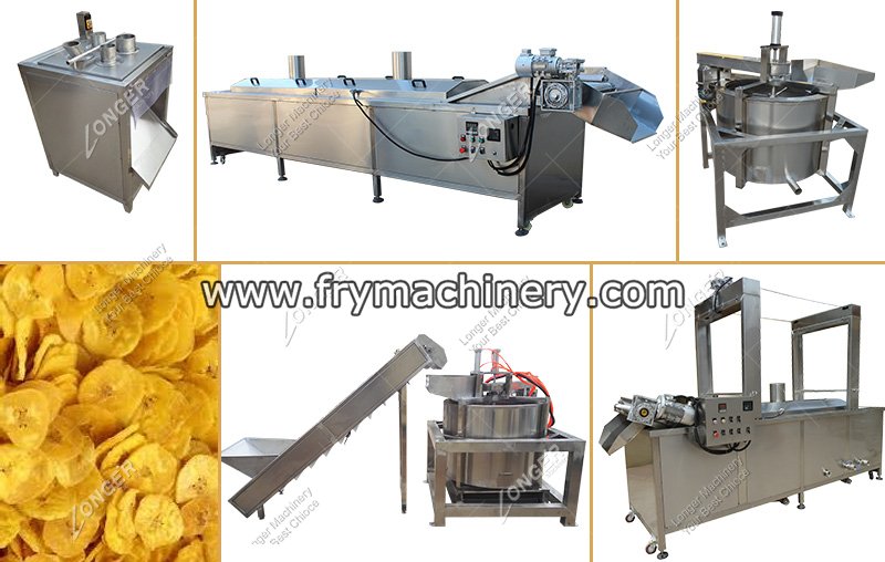 Fully Automatic Banana Chips Making Machine|Potato Chips Processing Line